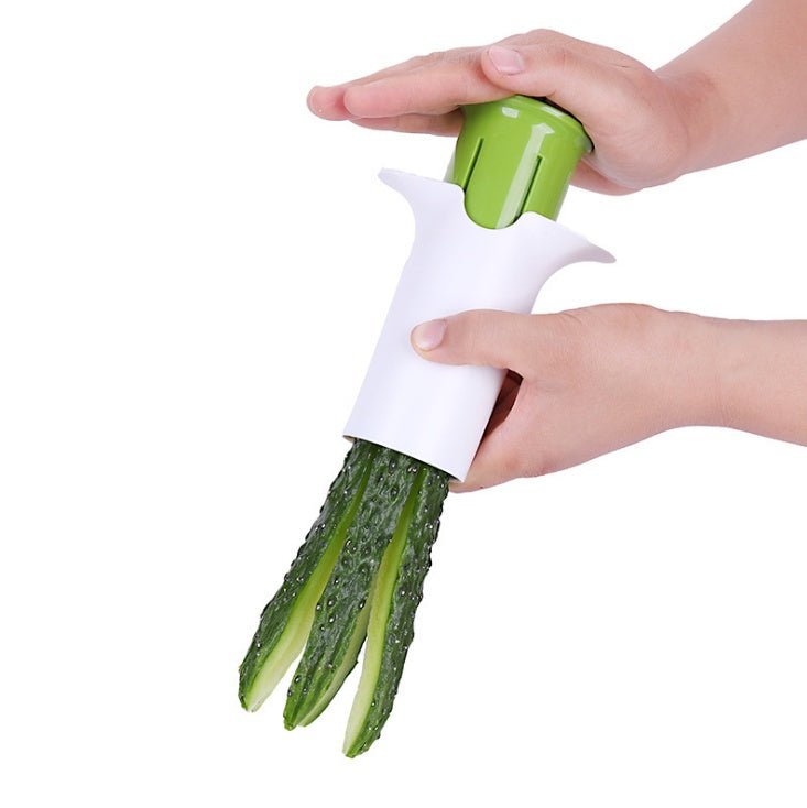 Creative Vegetable Cutters Fruit Kitchen Cucumber Carrot Divider Strawberry Slicer Splitter Kitchen Gadget Accessories - Nexxcart