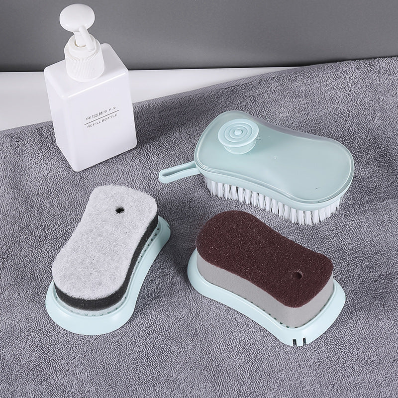 Creative Pressing Automatic Liquid Cleaning Brush