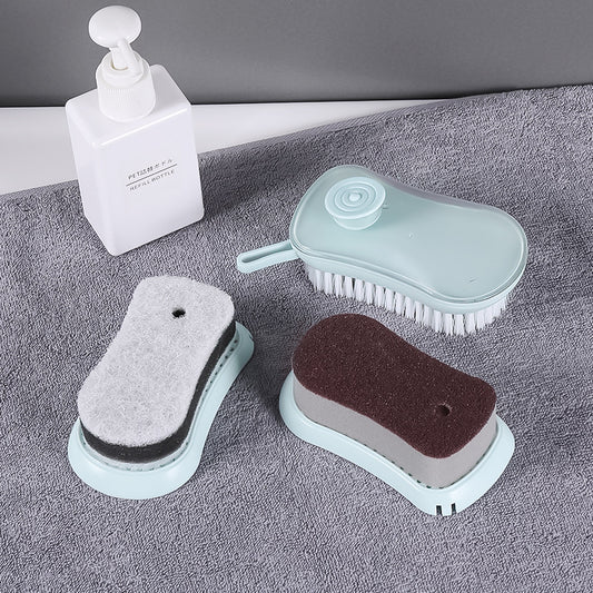 Creative Pressing Automatic Liquid Cleaning Brush