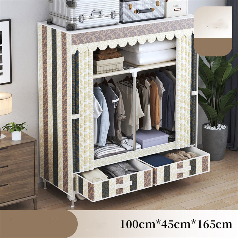 Simple Durable Cloth Belt Drawer Cloth Wardrobe