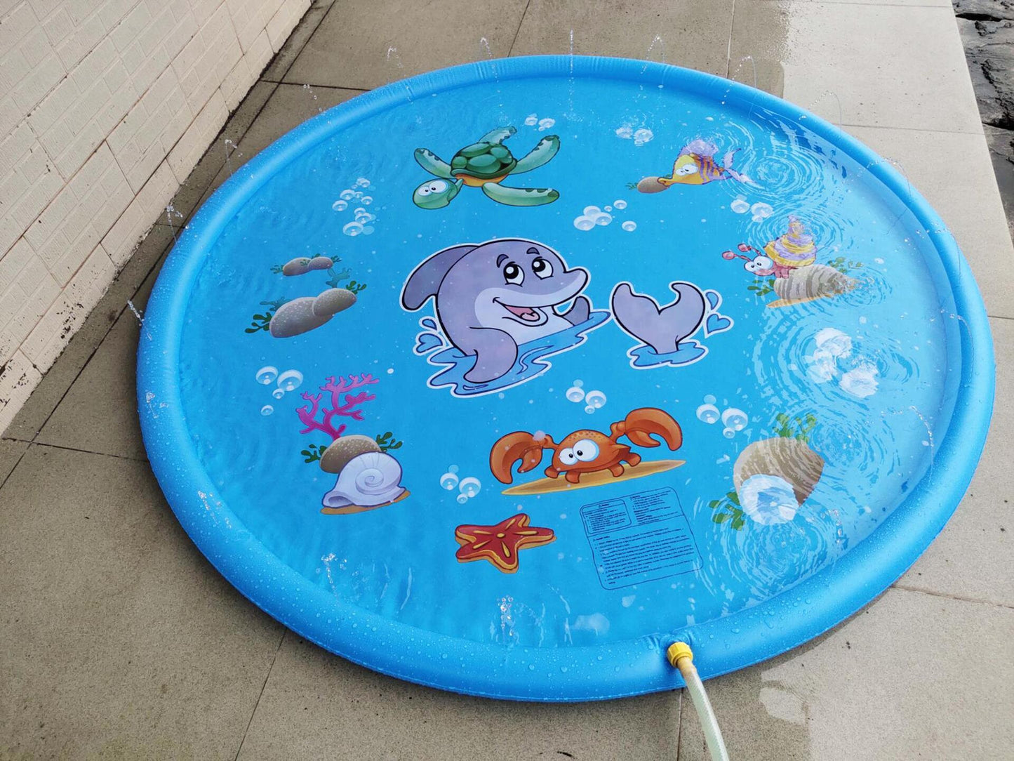 Durable Children's Water Spray Pool Mat Splash Sprinkle Play Pad Mat - Nexxcart