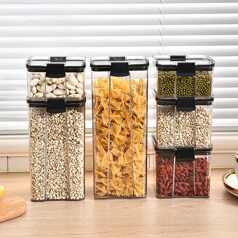 Airtight Food Storage Containers Kitchen Pantry Organizer