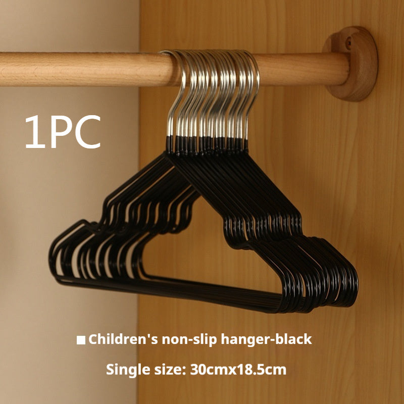 Children's Plastic Dipping Non-slip Wet And Dry Hanger