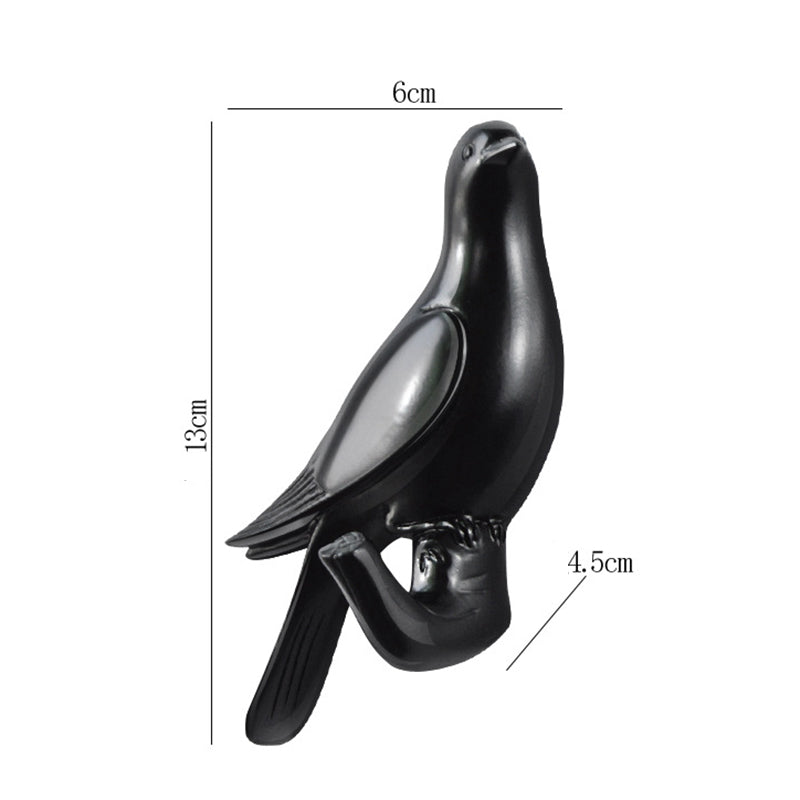 Simple And Creative Bird Punch Free Hanger