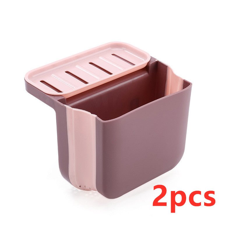 Foldable Drain Filter Shelf Kitchen Drain Basket - Nexxcart