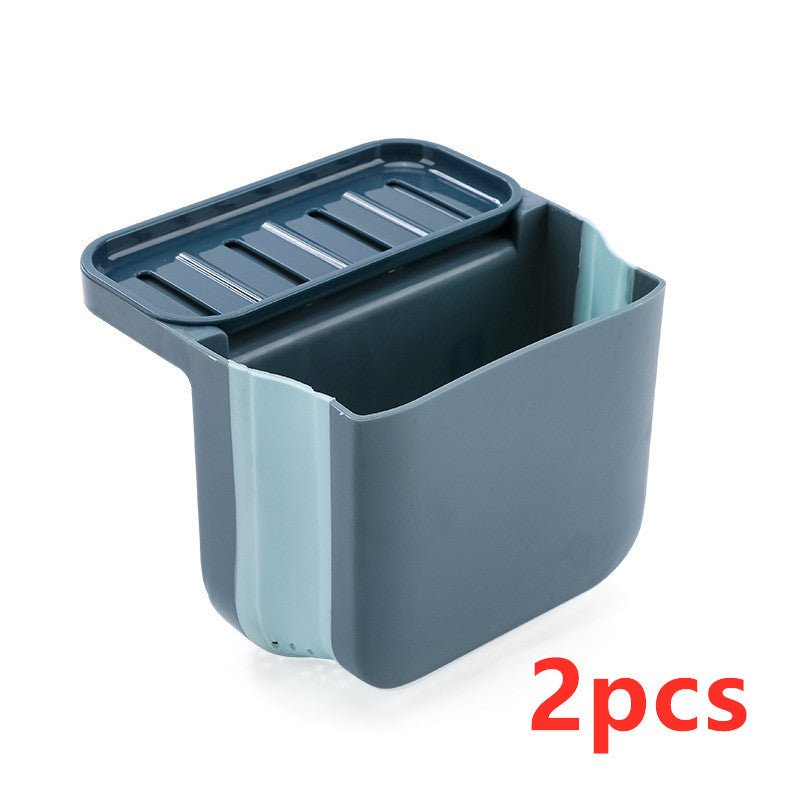 Foldable Drain Filter Shelf Kitchen Drain Basket - Nexxcart