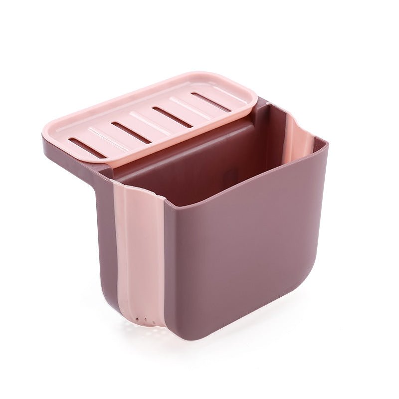 Foldable Drain Filter Shelf Kitchen Drain Basket - Nexxcart
