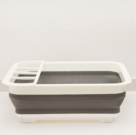 Folding kitchen drain dish rack - Nexxcart