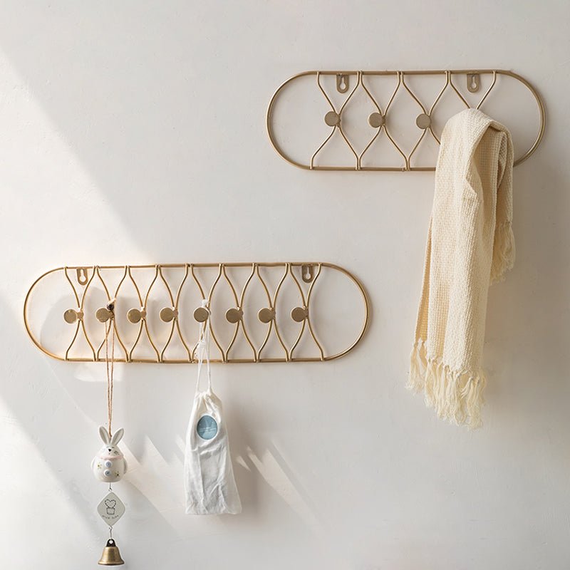 Home Fashion Minimalist Iron Coat Hooks - Nexxcart