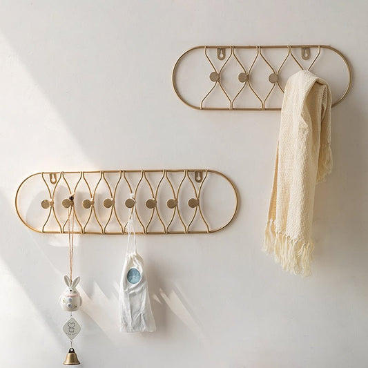 Home Fashion Minimalist Iron Coat Hooks - Nexxcart