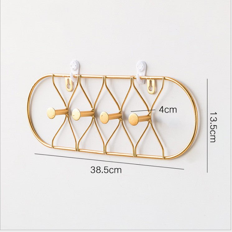 Home Fashion Minimalist Iron Coat Hooks - Nexxcart
