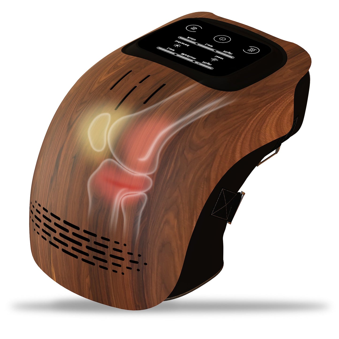 Intelligent Home Use Electric Intelligent Kneading Heating Knee Massager Rechargeable Pain Relief Infrared Laser Vibration Knee Massager - Nexxcart