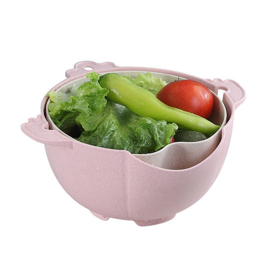 Kitchen double-layer drain basket - Nexxcart