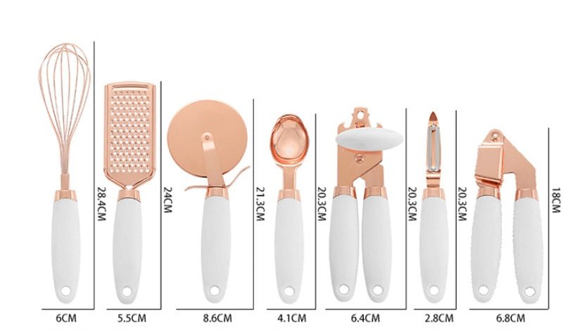 Kitchen Household Peeler Gadget Copper Plating Set - Nexxcart