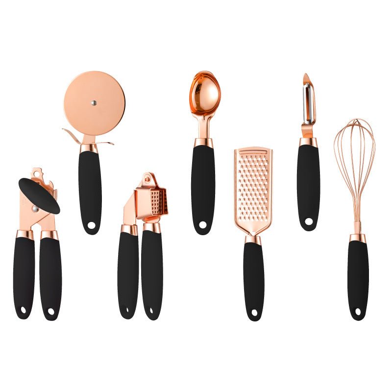 Kitchen Household Peeler Gadget Copper Plating Set - Nexxcart