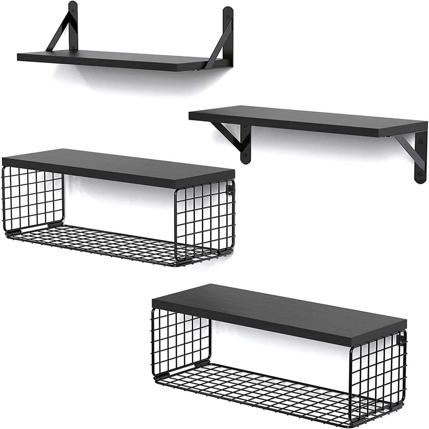 Kitchen Living Room Wooden Shelf - Nexxcart