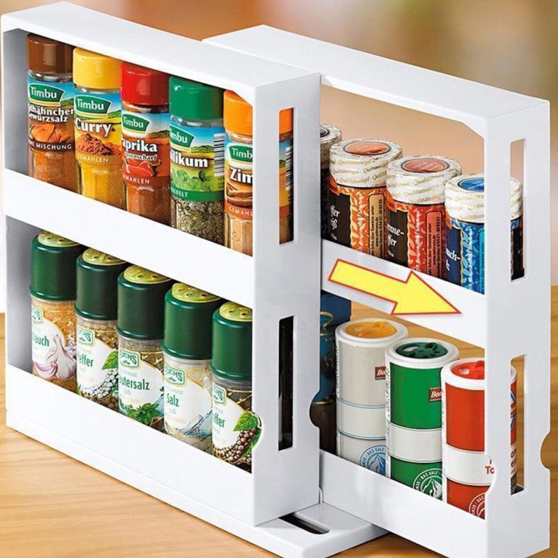 Kitchen rotating rack spice rack - Nexxcart