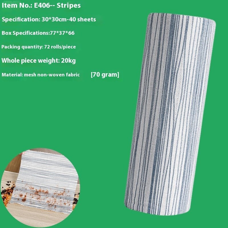Kitchen Wet And Dry Non-woven Fabric Kitchen Dedicated Disposable Dishcloth - Nexxcart