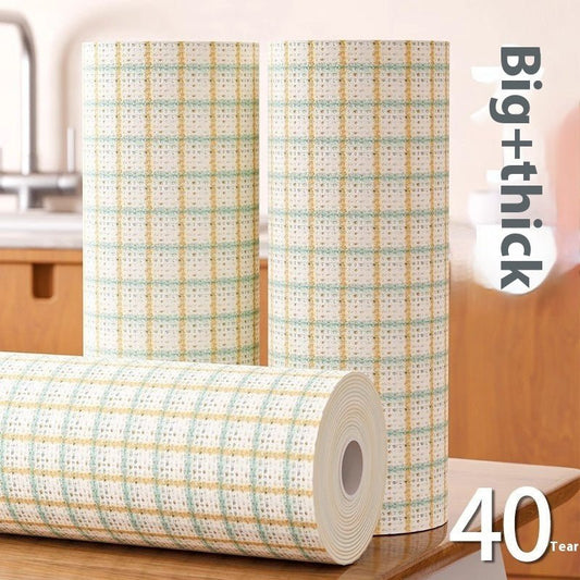 Kitchen Wet And Dry Non-woven Fabric Kitchen Dedicated Disposable Dishcloth - Nexxcart