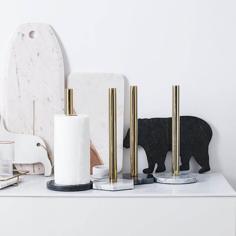 Marble kitchen roll holder - Nexxcart
