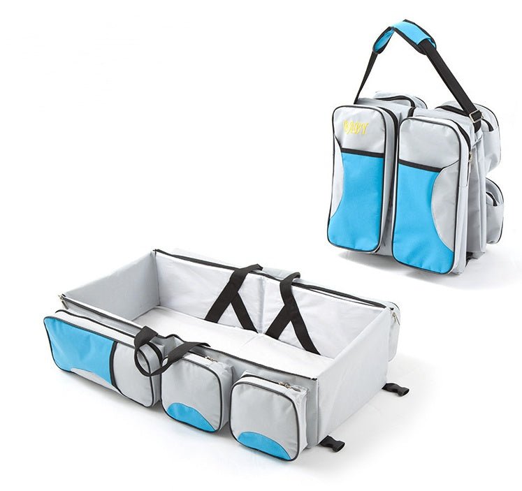 New multi function Mommy bag type baby portable bed folding sleeping basket outdoors baby sleeping baby - Nexxcart