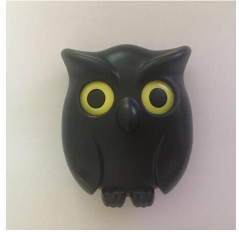Night Owl Magnetic Wall Key Holder Wall Magnets Keep Keychains Hooks - Nexxcart