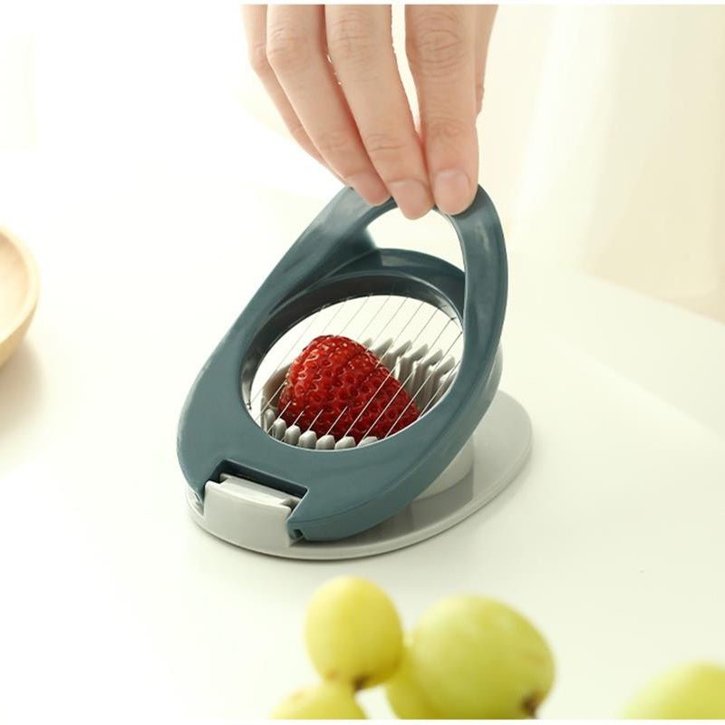 Plastic Kitchen Tool Egg Slicer Shredder Fruit Slicer Kitchen Slicing Gadget Kitchen Wire Pressing Cutter - Nexxcart