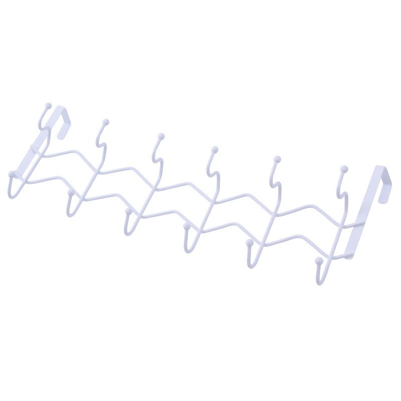 Punch - Free Door - Back Racks, Strong And Seamless, Double - Row Hangers Behind The Door - Nexxcart