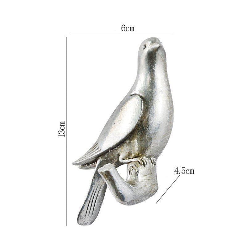 Simple And Creative Bird Punch Free Hanger - Nexxcart