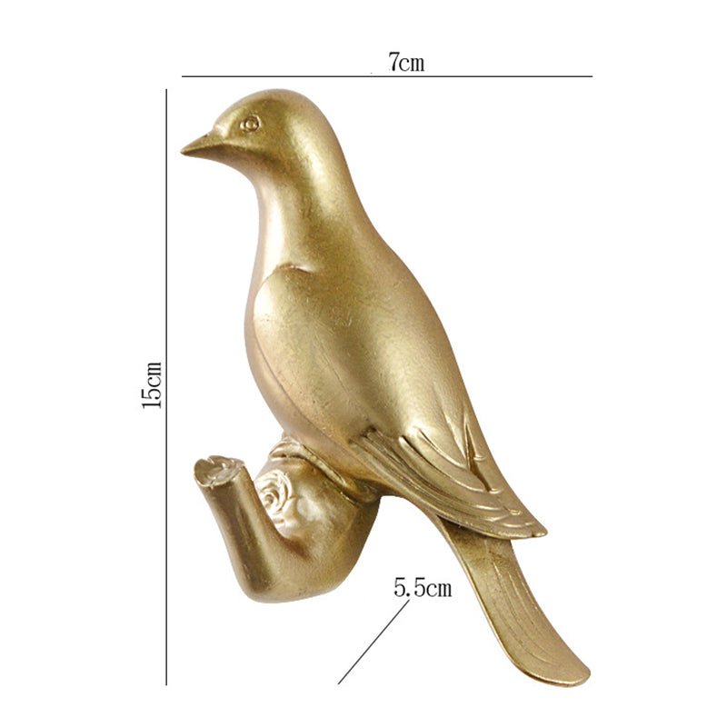 Simple And Creative Bird Punch Free Hanger - Nexxcart