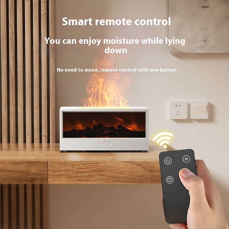 Simulated 3D Fireplace Flame Aroma Diffuser - Nexxcart