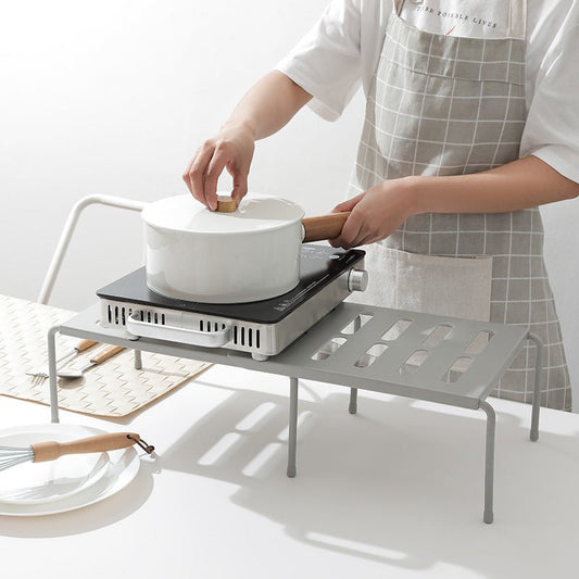 Telescopic kitchen rack kitchen supplies rack - Nexxcart