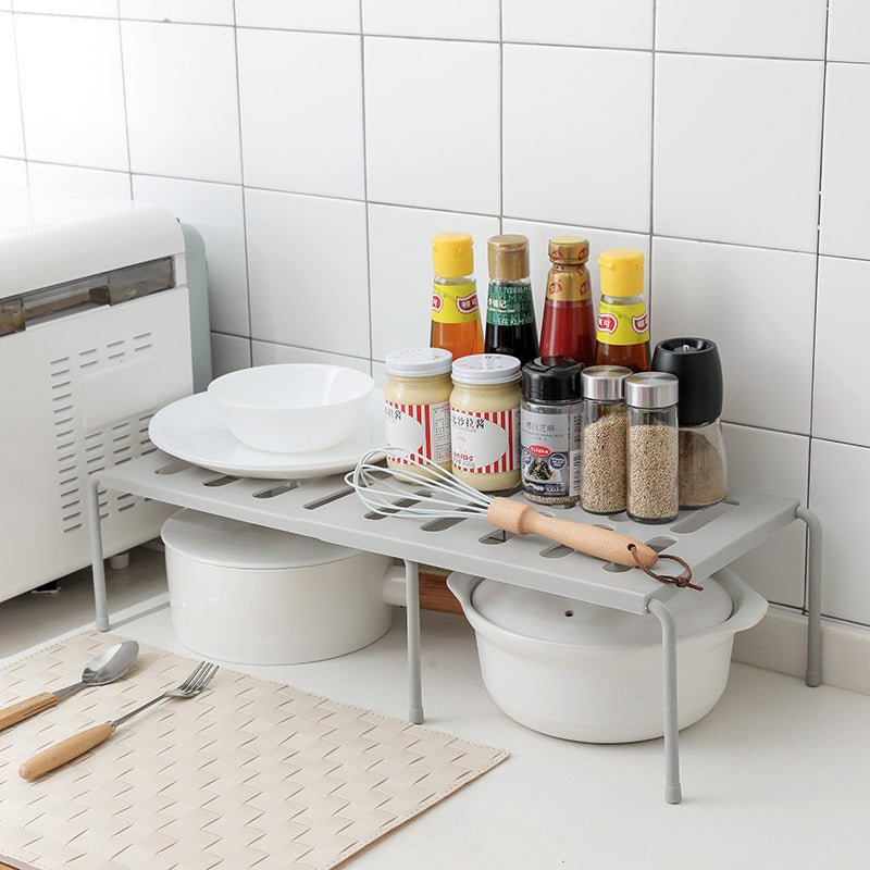 Telescopic kitchen rack kitchen supplies rack - Nexxcart